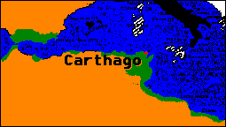 Wo lag Karthago?